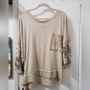 POL small beige blouse